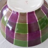 Hand-painted porcelain salad bowl