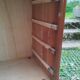 Old vintage chest of drawers with compass foot