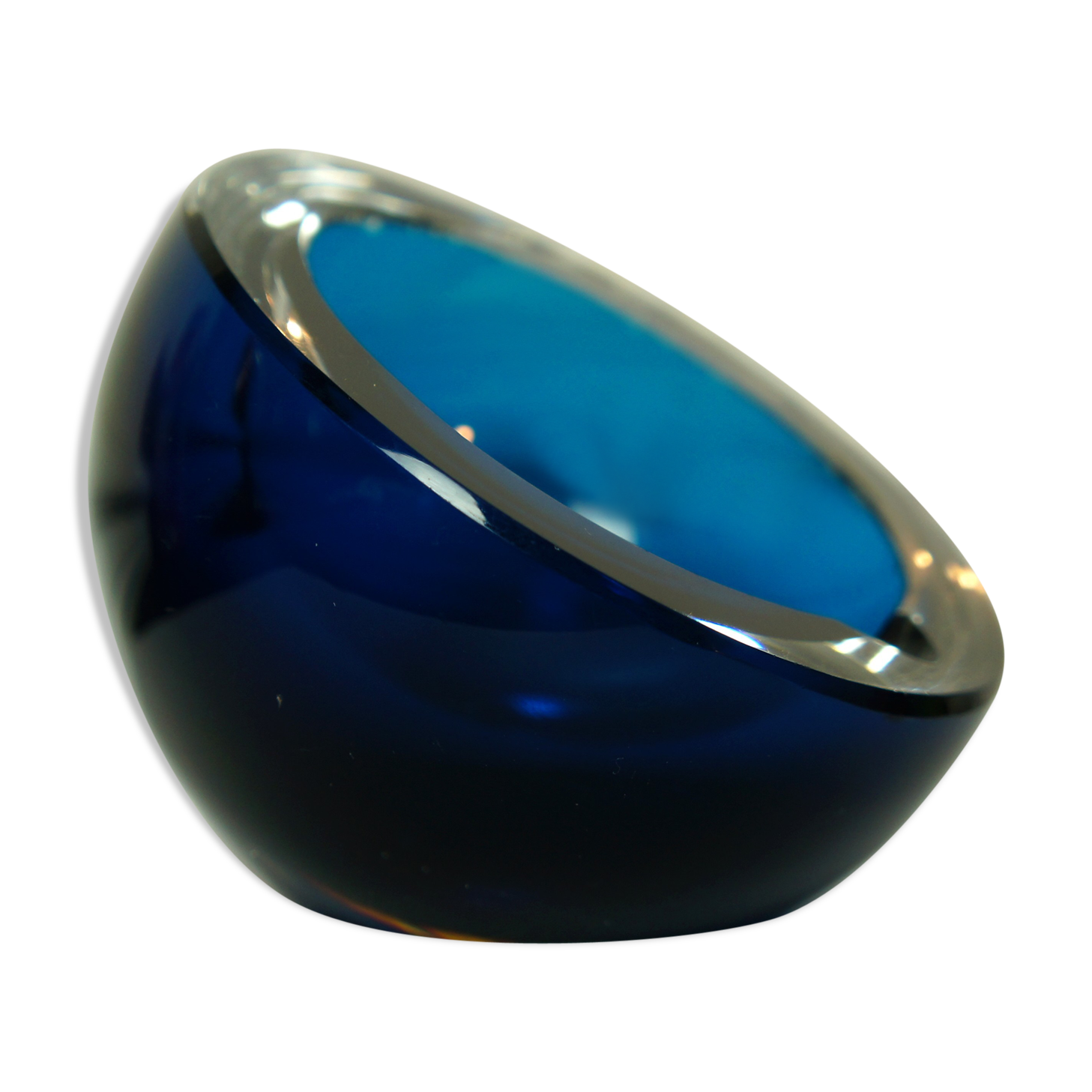 St. Louis crystal ashtray