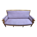 Salon Charles X canapé et 4 fauteuils