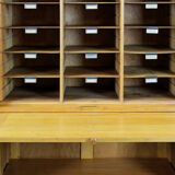 Roller Shutter Filing Cabinet from Jerry, USA, 1930s