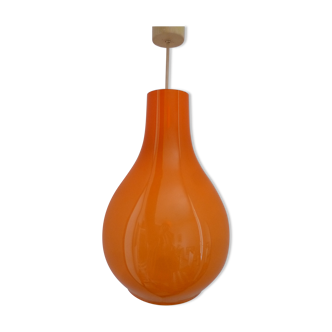 Suspension en verre vintage