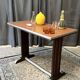 Small vintage bistro table – antique coffee table