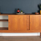 Restored Long Teak Retro 1960s Danish Sideboard