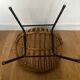 Fauteuil nid en rotin