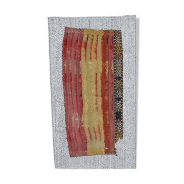 Modern Handmade Vintage Wall Rug, 75x134Cm