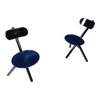 Pair of foldable stools by Calligaris, 1990s