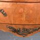 Commode sauteuse Louis XV bois de rose
