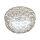 Round glass ceiling lamp, Eickmeier Leuchten, Germany 1970s.