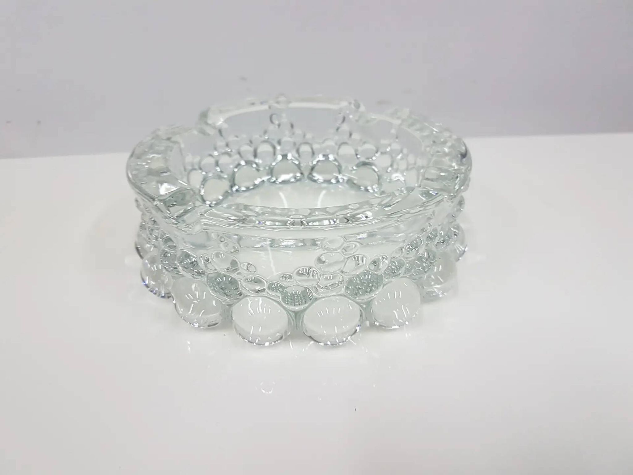 12-piece Bolero Bubble set, clear crystal glass, Walther Glas, Germany, 197