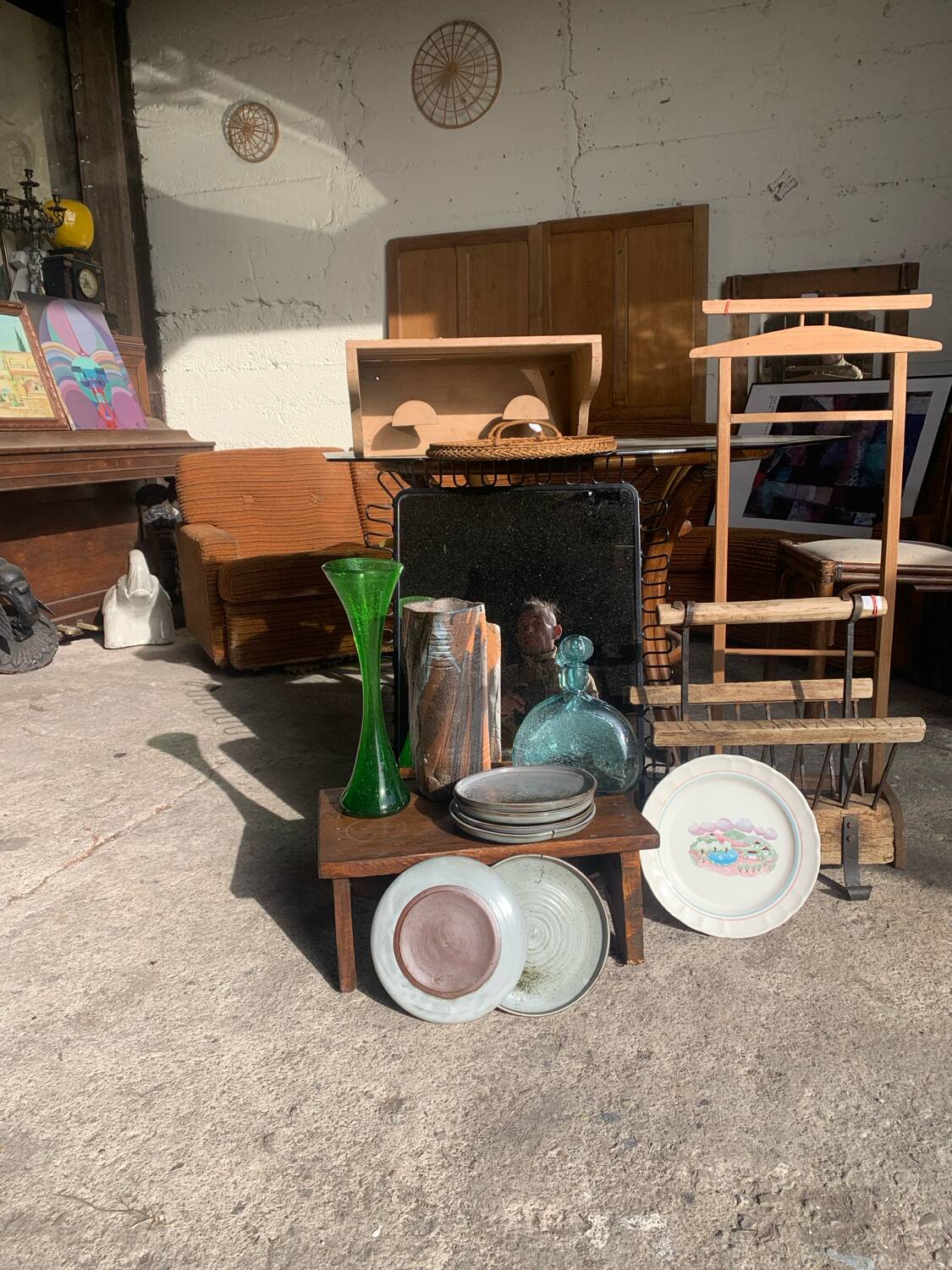 IKEA Mandal mirror from the 80s.