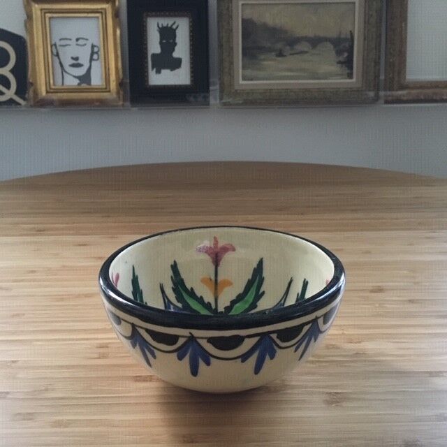 Craft bowl exotic décor