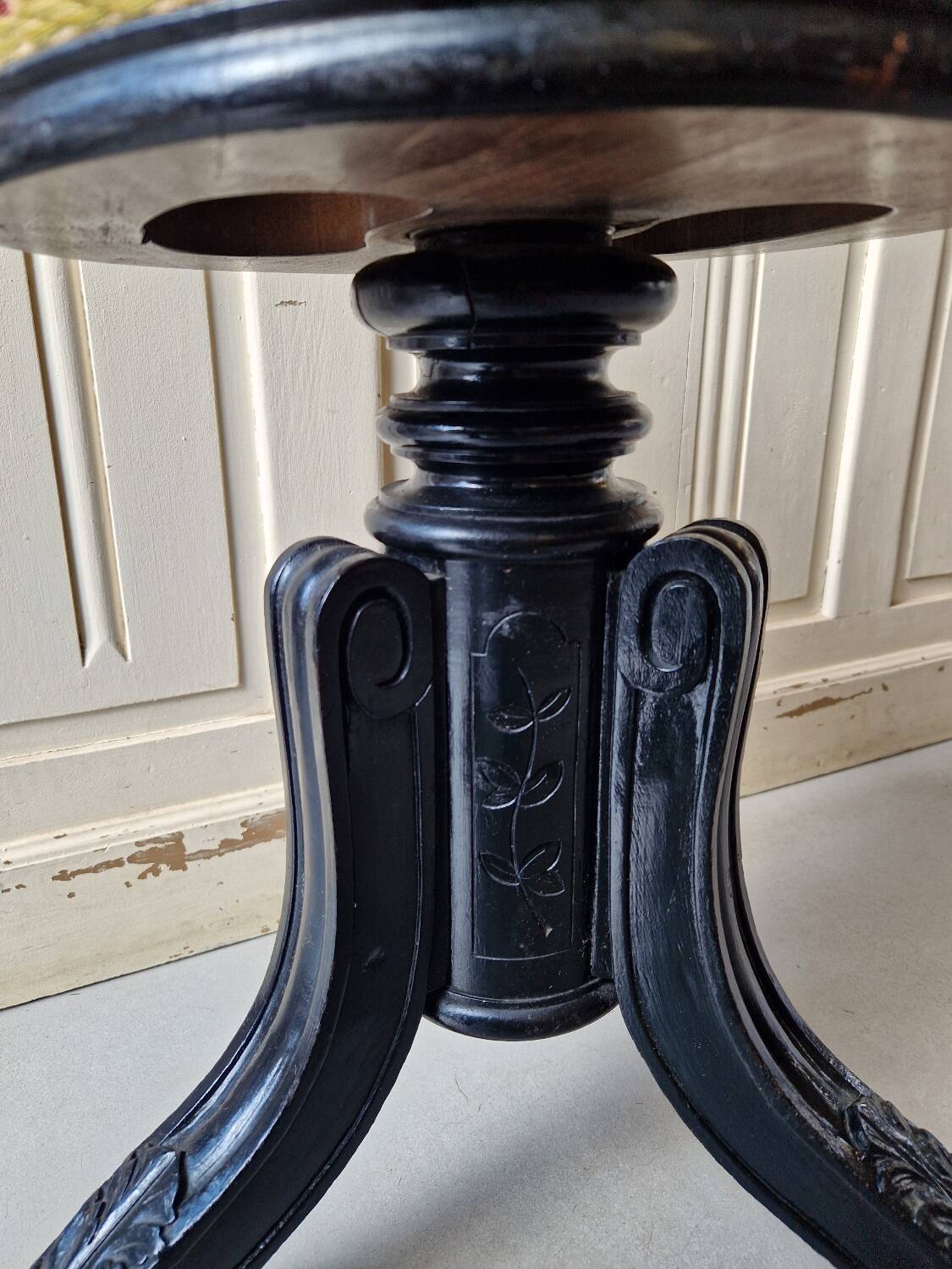 Antique Napoleon III Piano Stool