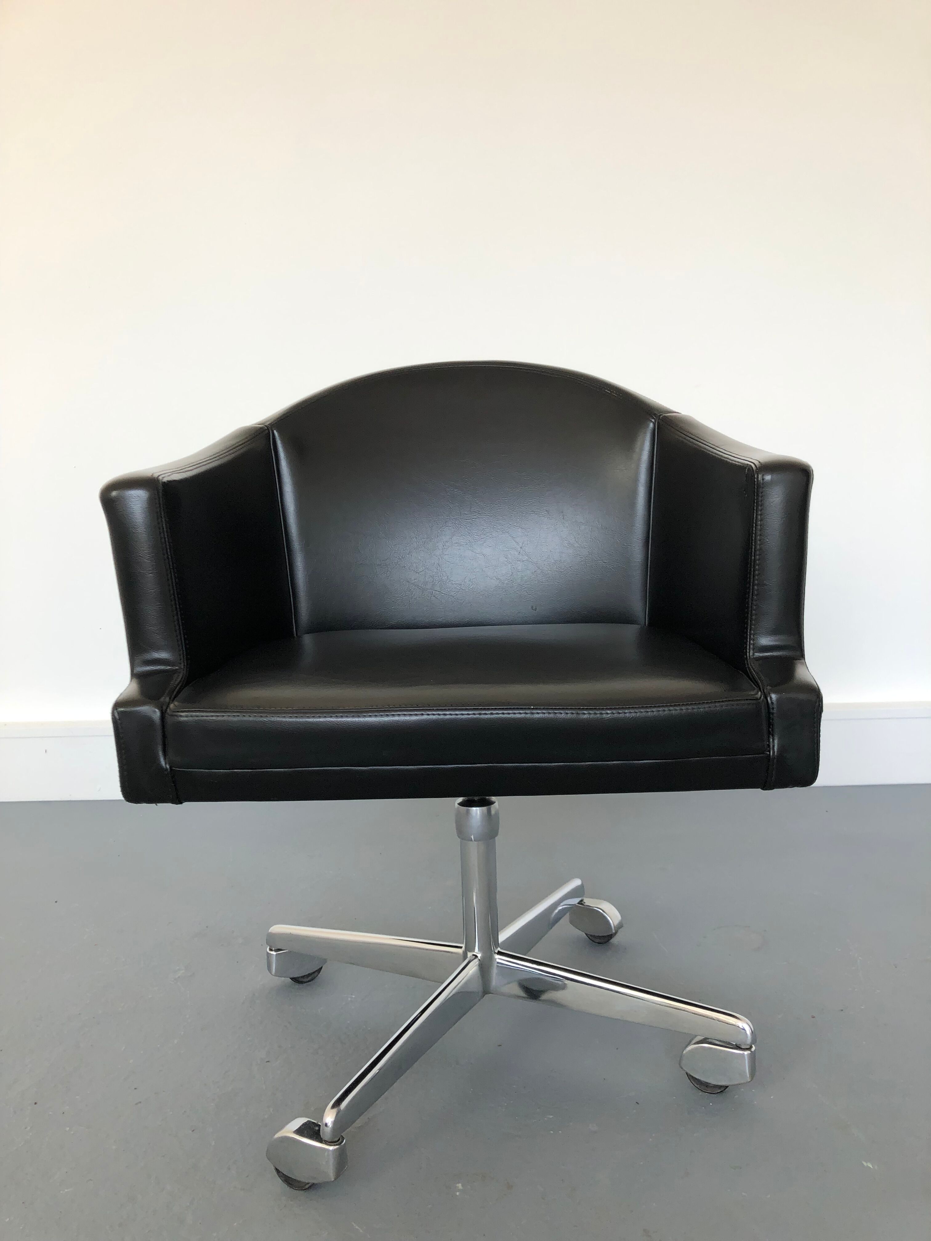 Chaise de bureau années 1970