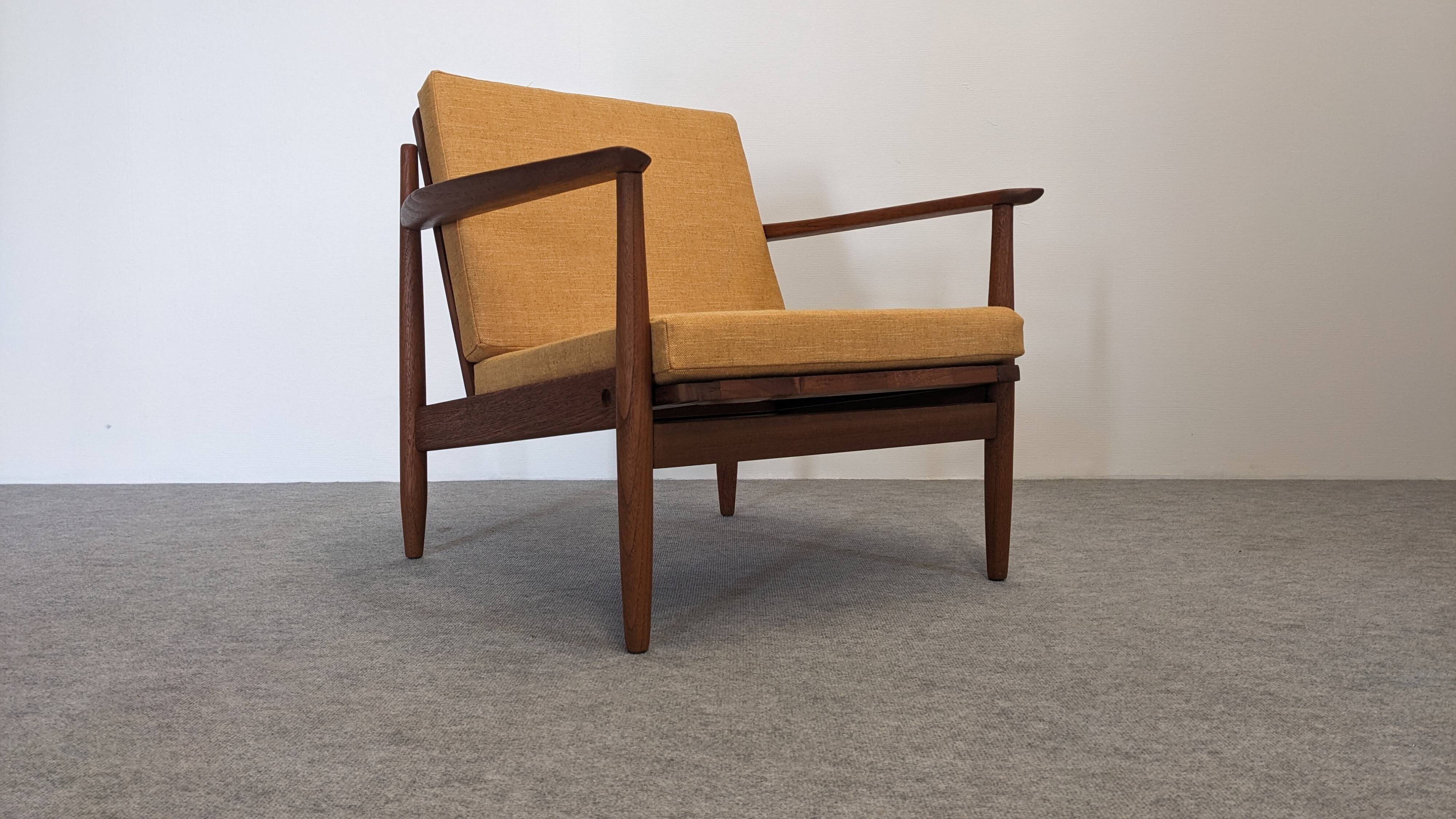 Danish teak armchair, 50s-60s