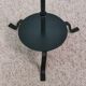 Wrought iron candlesticks