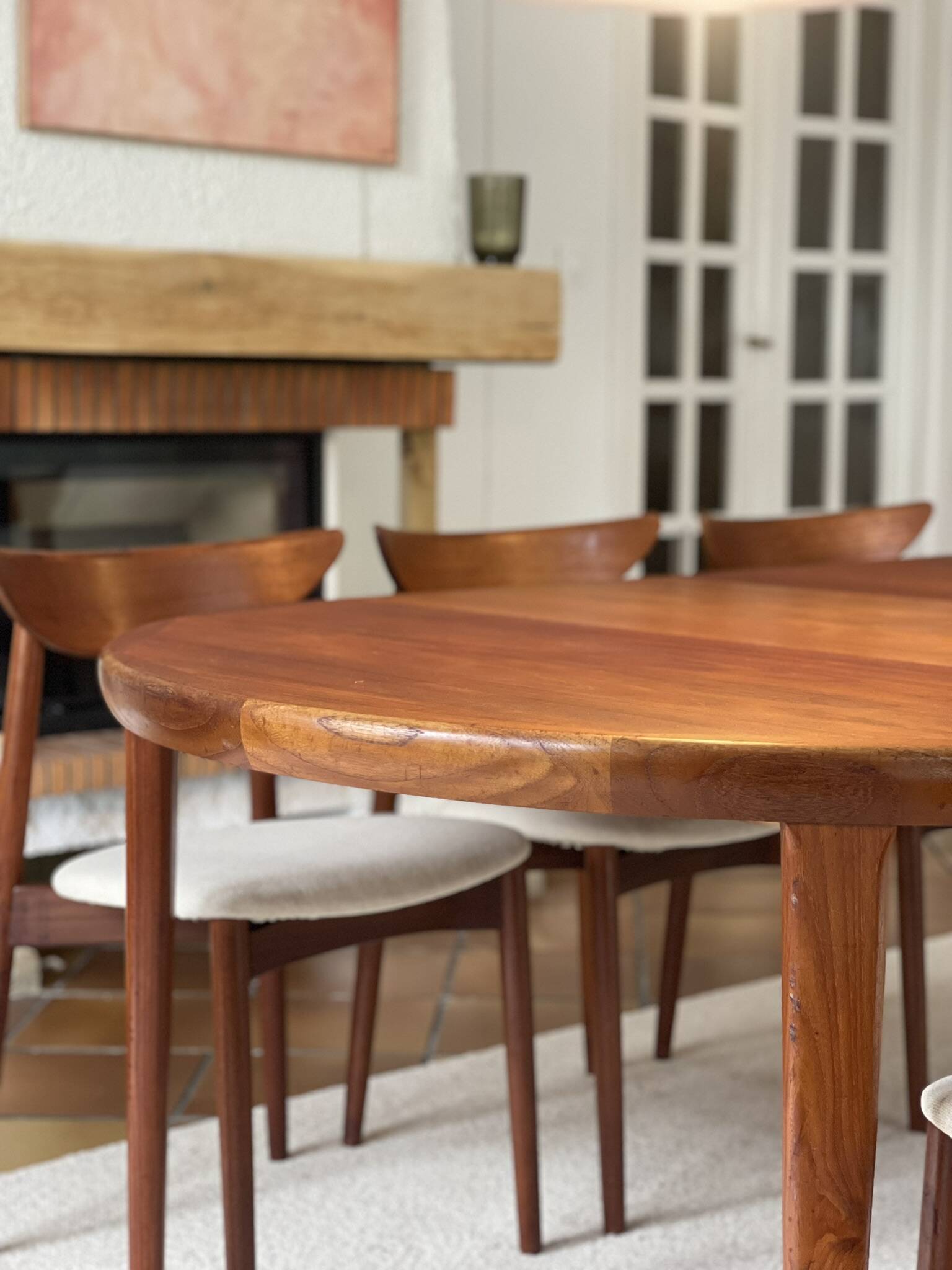Lot de 6 chaises en Teck par Harry Østergaard Model 58