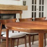 Set of 6 Teak chairs by Harry Østergaard Model 58