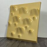 Porte-manteau en plaques par De Pas, D'Urbino & Lomazzi pour Longato, Italie, 1967