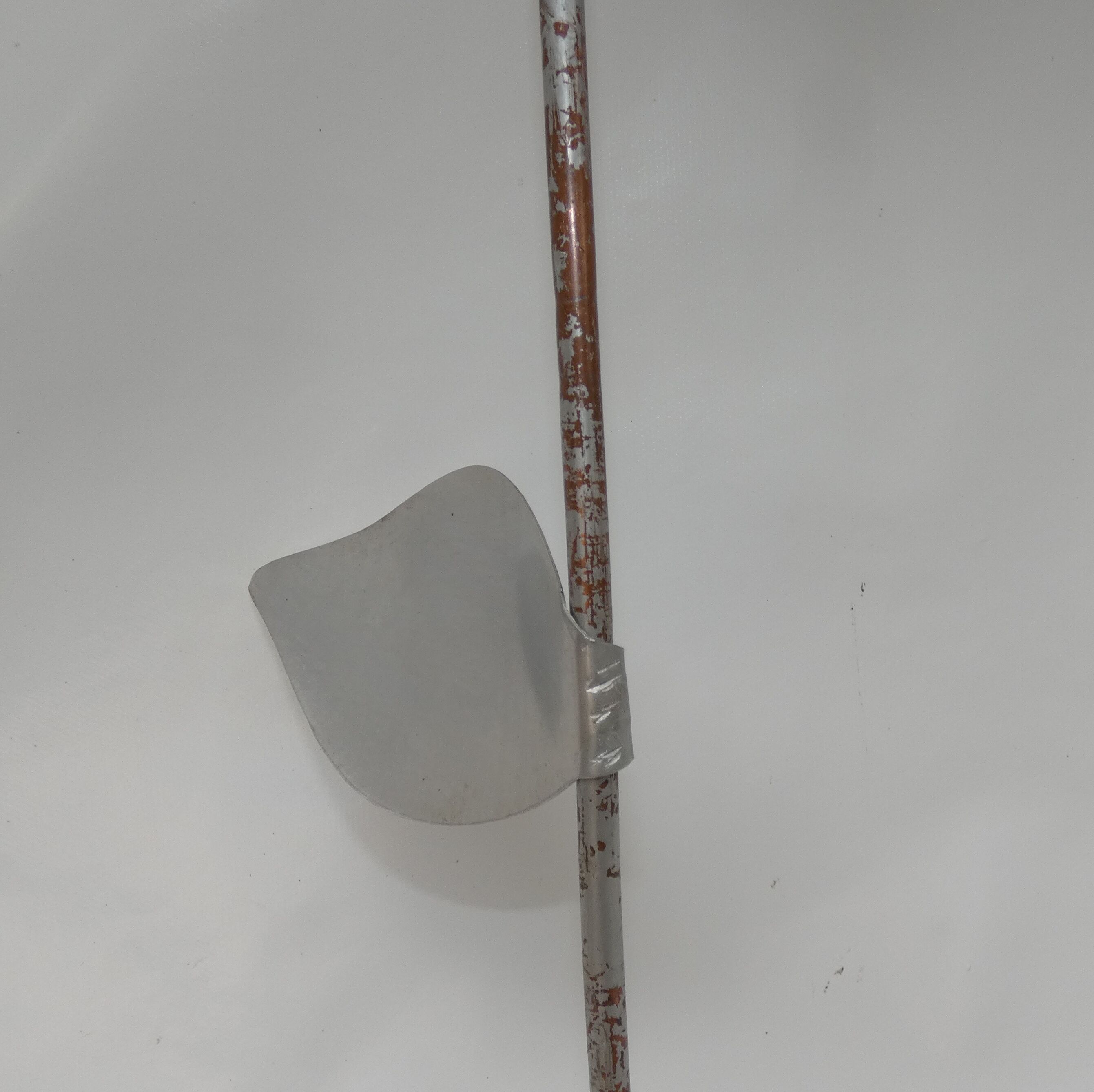 Wall lamp in stainless steel grande fleur 1970