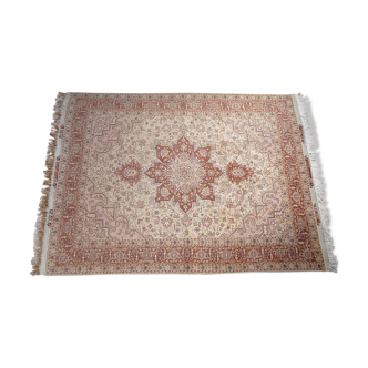 Persian carpet heriz wool and silk handmade 152x203 cm2