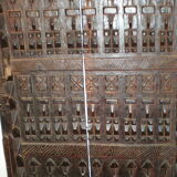 Old Dogon attic door
