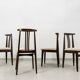 Vintage Dining Chairs Designed By M. Zieliński, 1960's, Set Of 4