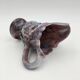 Old verse in marbled fair opaline, purple and white, Vallerysthal - Circa 1910