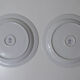 2 vintage Saxon porcelain presentation dishes
