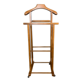 Valet de chambre vintage en bois