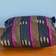 Housse de coussin en tissu baoulé rose