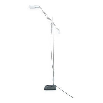 Lampadaire Haloprofil 8008 par Viktor Frauenknecht pour Swiss Lamps International, années 1970.