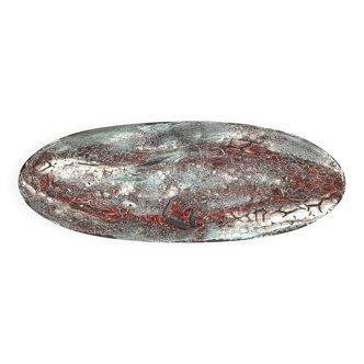 Ceramic dish Emaux du Cyclope Annecy, 1960s