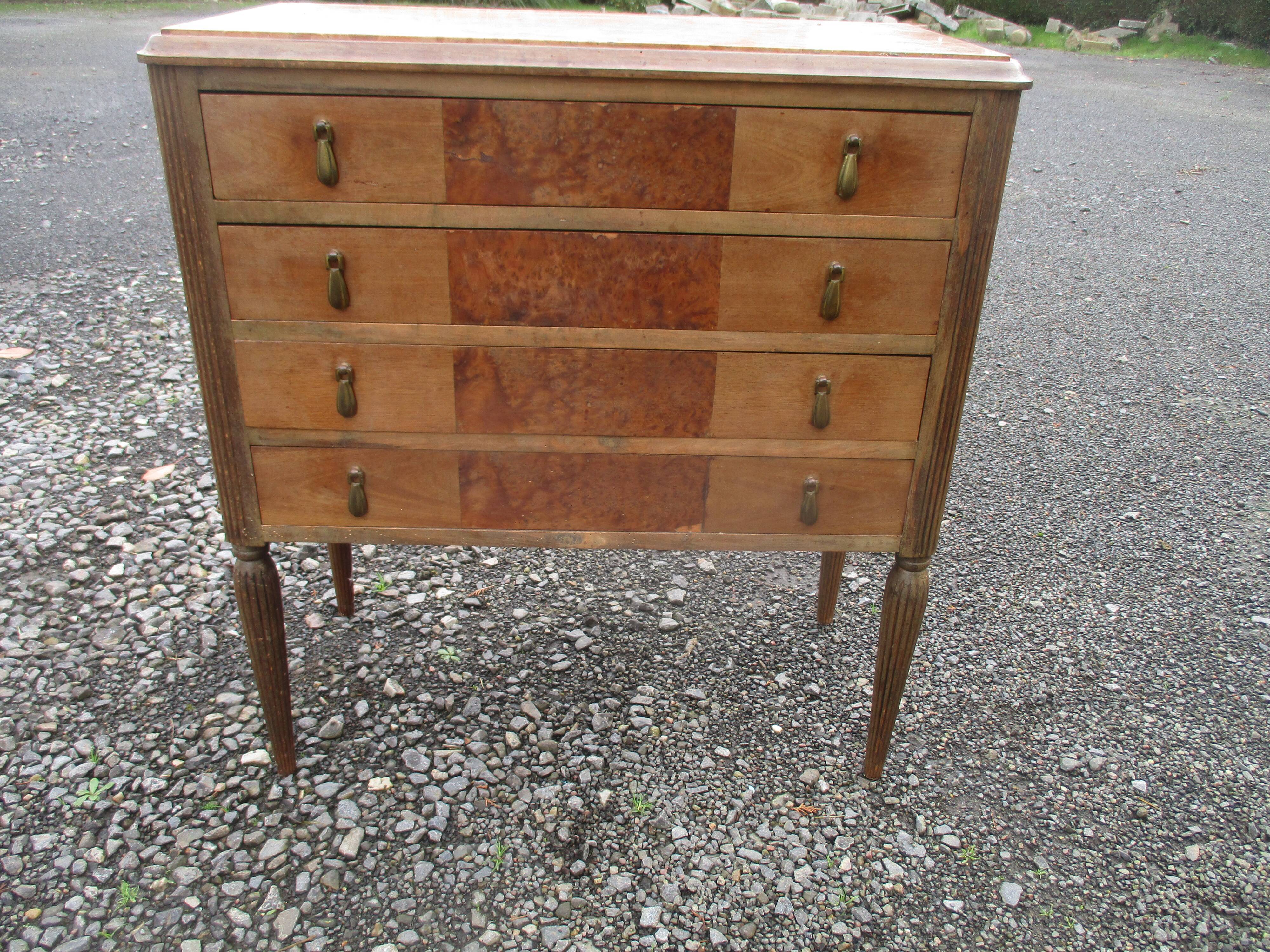 Commode en marqueterie de 1900
