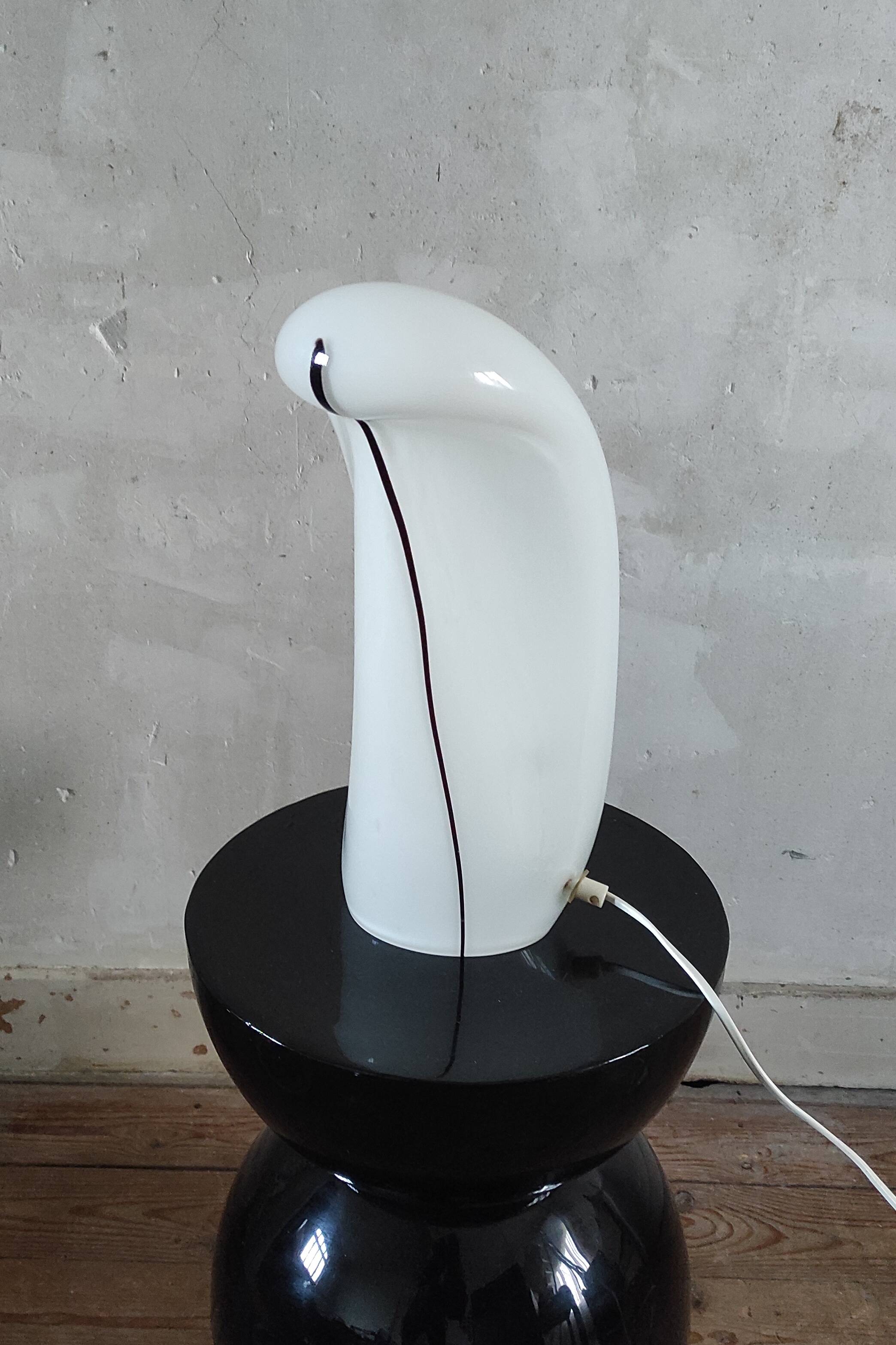Ghost lamp by Gino Vistosi for Vetreria Vistosi