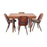 Set of 4 ‘Lollipop Pop” Chairs with Dining Table Frantisek