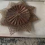 Rattan Mirror
