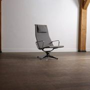Early edition Eames EA124 Aluminium Group lounge chair by Herman Miller, 1970s