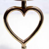 Vintage brass candle holder