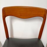 Scandinavian teak chairs from the 60s