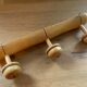Pop-up Christmas 2022 -Coat rack 3 old wooden hooks