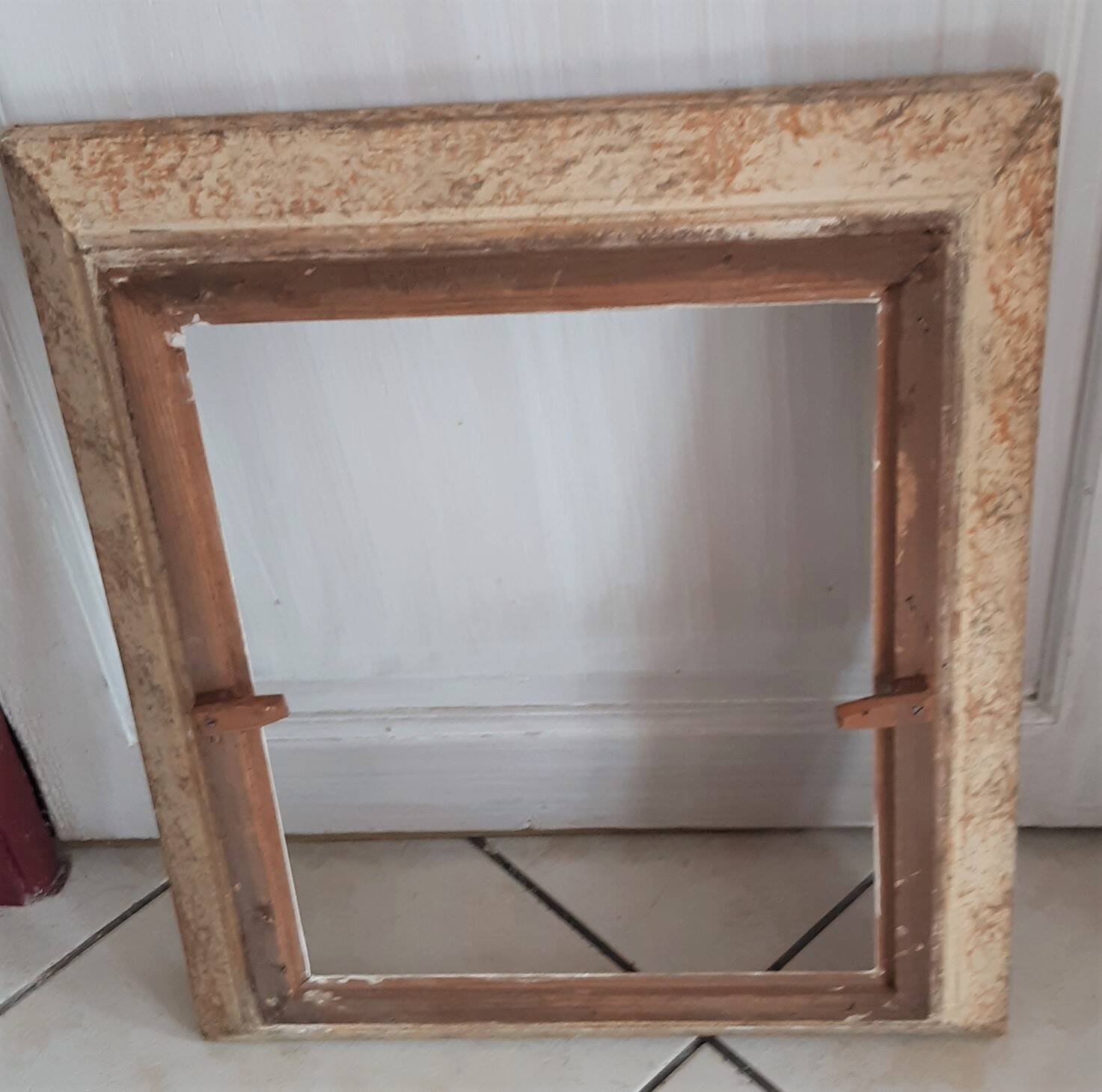 Old wooden frame