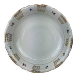 Plat rond creux made in france Porcelaine Limoges