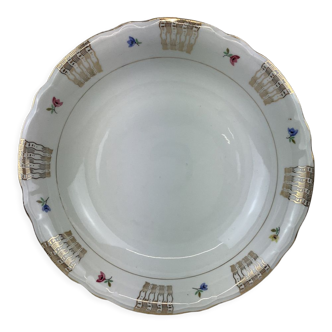 Hollow round dish made in france Porcelaine Limoges