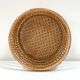 Braided rattan basket from the 70s