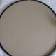 Vintage Smoked Plastic Round Wall Mirror