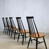 Lot of 5 chairs Ilmari Tapiovaara