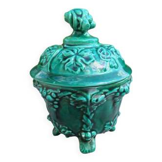 Bassano 1960 barbotine sugar bowl