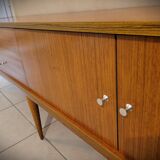 Scandinavian design sideboard in vintage teak