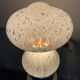 Peill & Putzler mushroom lamp in Murano glass from the 70s